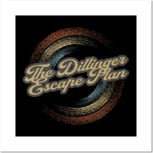 The Dillinger Escape Plan Circular Fade Posters and Art